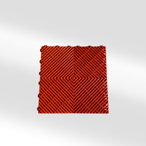 Dalles pvc Orange 40x40 cm 1,8 d'épaisseur