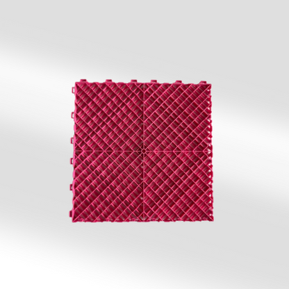 Dalles pvc Rose 40x40 cm 1,8 d'épaisseur