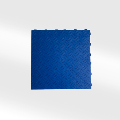 Dalles pvc pleine Bleu 40x40 cm 1,8 d'épaisseur